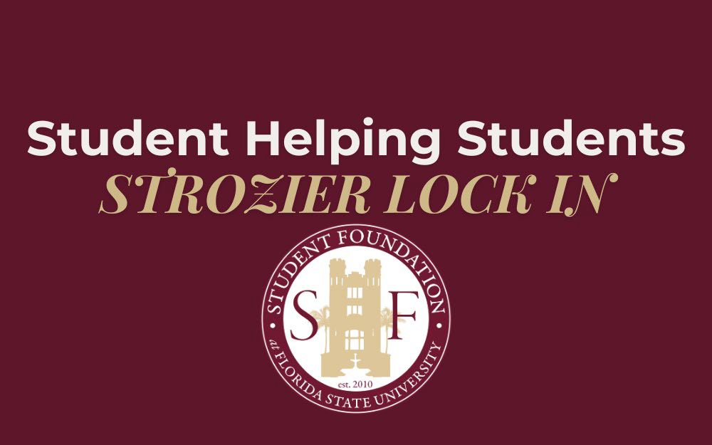 Student Helping Students: Strozier Lock In 